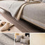 Light gray Faux Linen couch cover variant