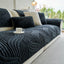Dark gray Polyester couch cover variant