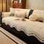 Khaki Fleece couch cover variant
