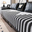 Black Chenille couch cover variant