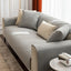 Light gray Faux Linen couch cover variant