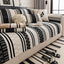 Black Chenille couch cover variant