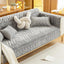 Gray Chenille couch cover variant