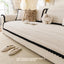 White Faux Rabbit Fur couch cover variant