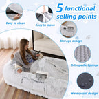 Five features of the oversized human dog bed