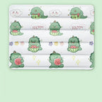 Watermelon dinosaur pattern cooling pet mat