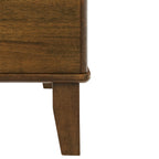 2-in-1 Cat Bed Ottoman with Rubberwood Frame, Walnut - N775P450586B - product view 14