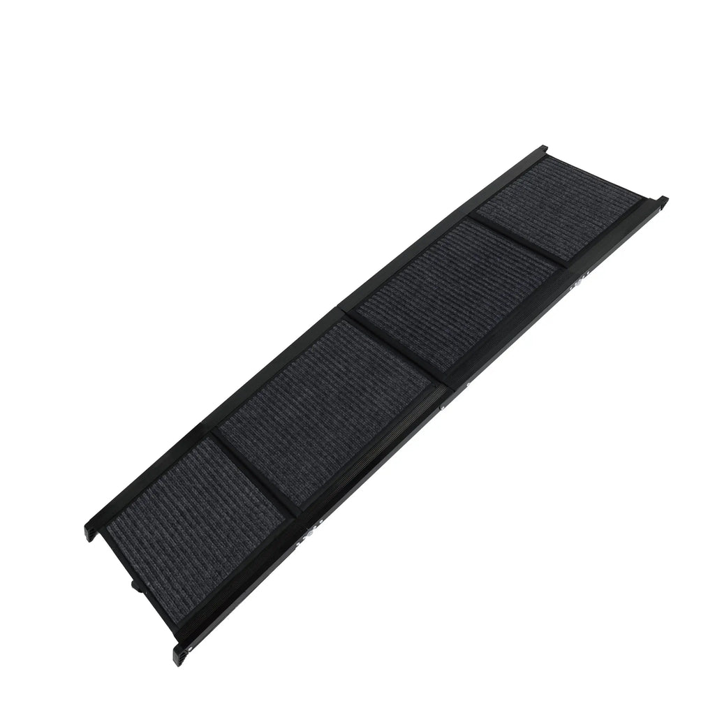 Black foldable dog ramp product view