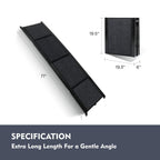 71-inch foldable dog ramp dimensions