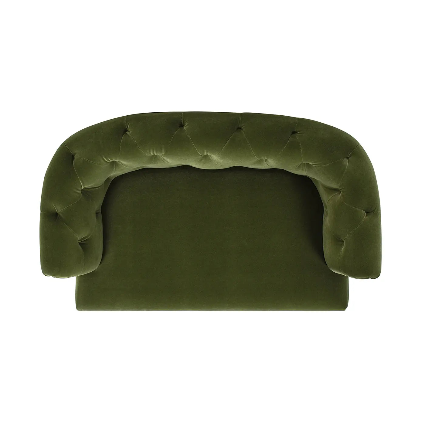 Olive Velvet Chesterfield Dog Sofa Bed B2719P238247 Secondary image