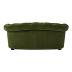 Olive Velvet Chesterfield Dog Sofa Bed detail view 6