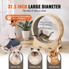 35.8-Inch Indoor Cat Exercise Wheel detail view 6