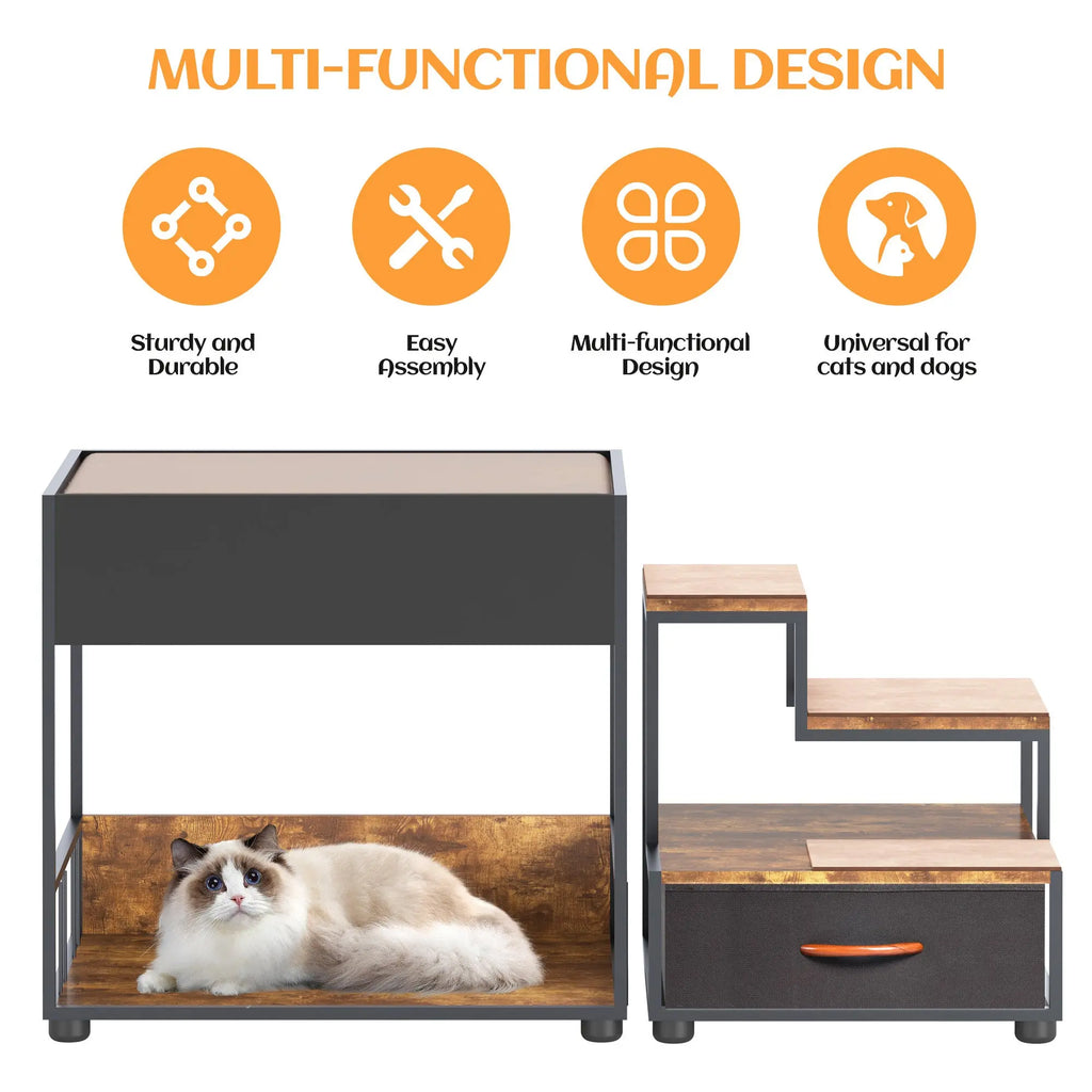 Multi-Level Pet Steps & Window Perch detail view 6