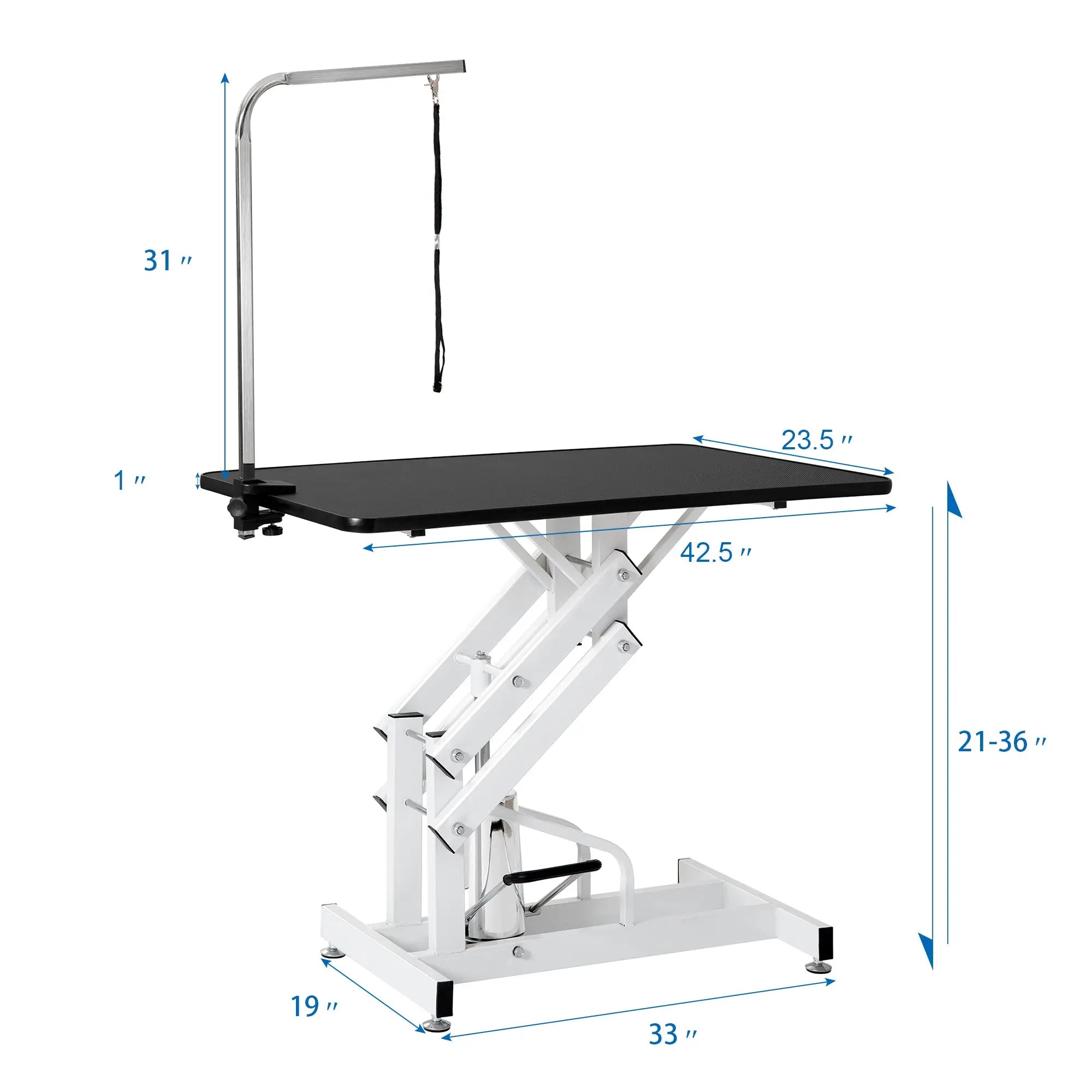 Hydraulic Z-Lift Dog Grooming Table W206S00001 Secondary image