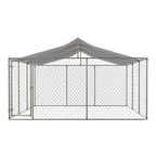 Outdoor Dog Kennel with Waterproof UV Cover detail view 10