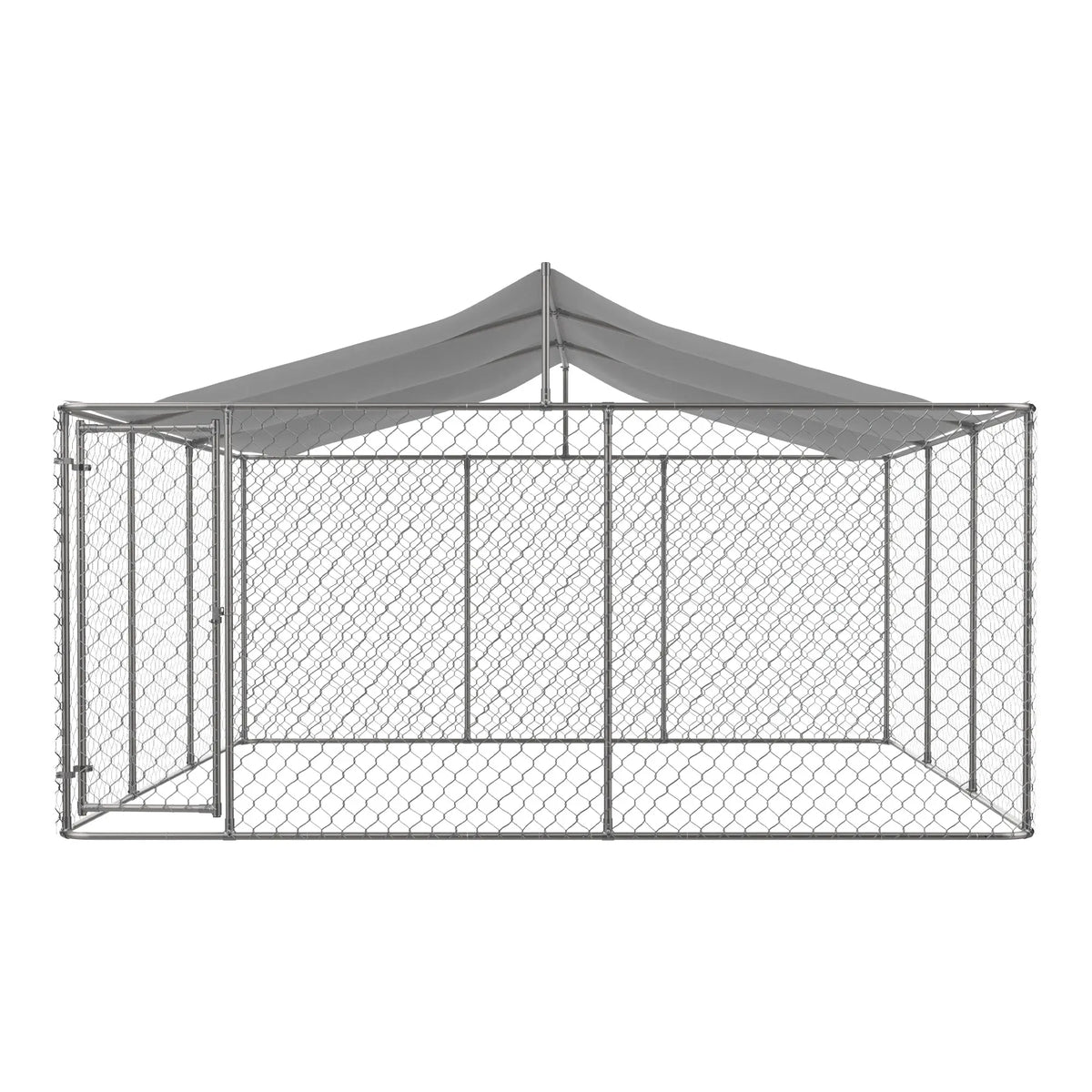 Outdoor Dog Kennel with Waterproof UV Cover detail view 10