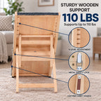 Adjustable Wooden Dog Ramp for Beds and Sofas — wooden support structure
