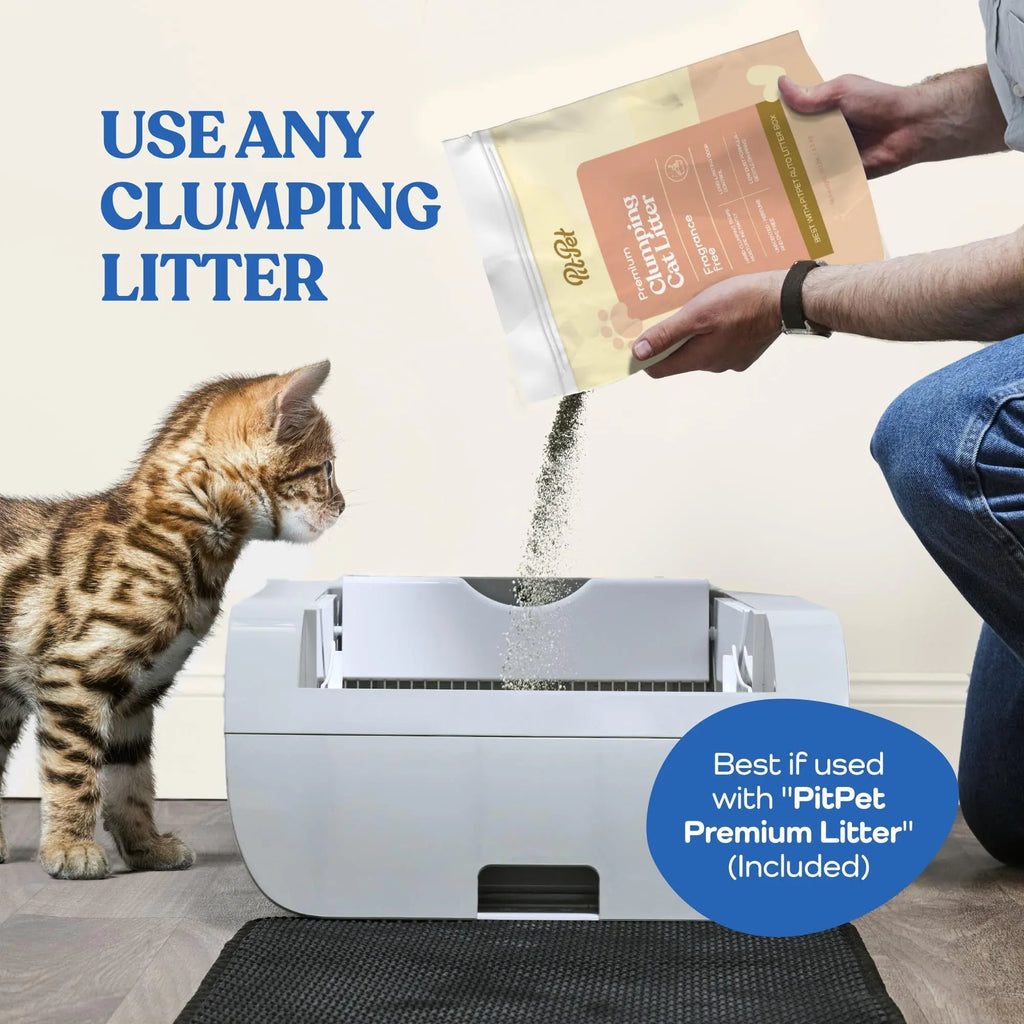 clumping litter compatibility — W1264P283678