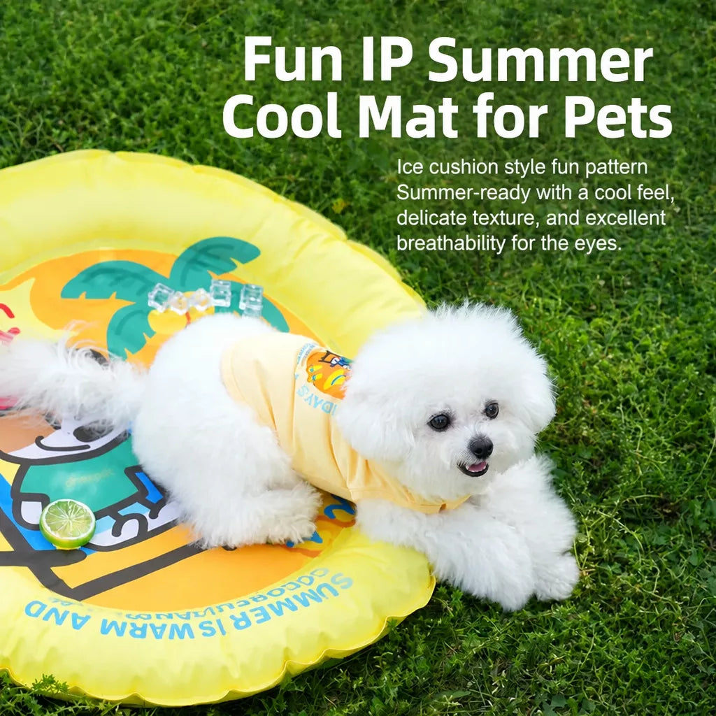 Summer Print Mesh Dog Tank Top for Small Dogs - product detail