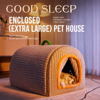 Enclosed Plush Pet House — design and construction details