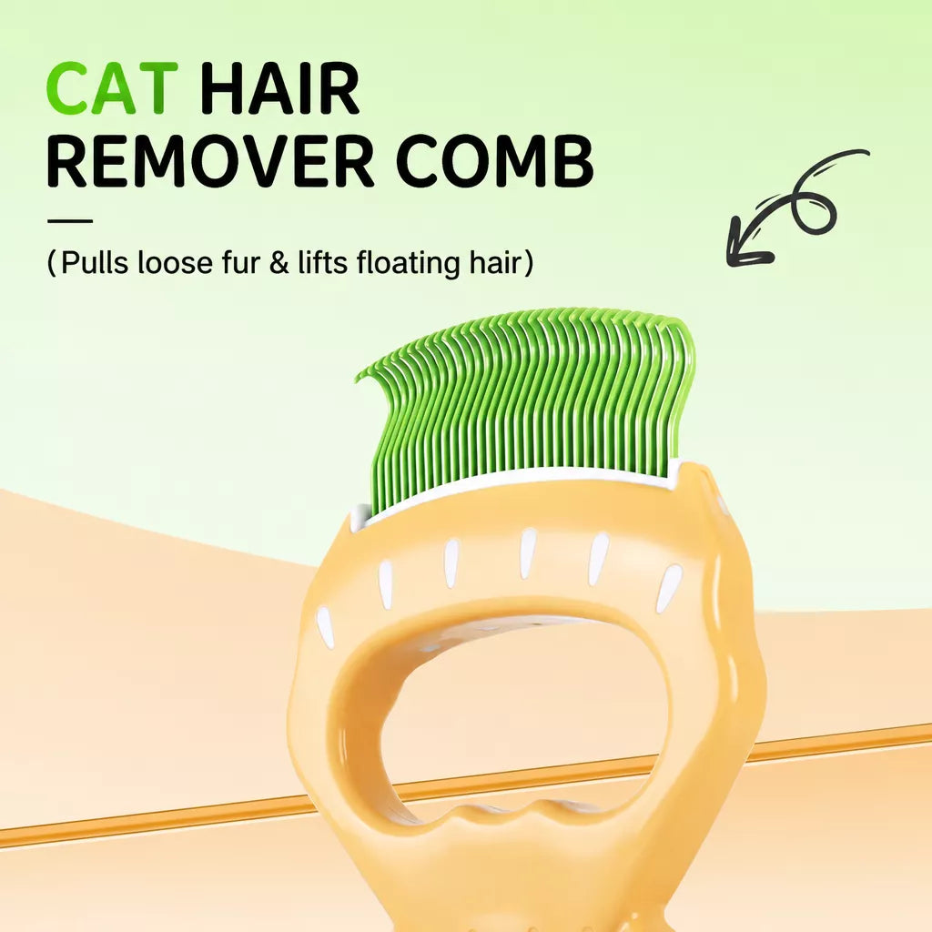 Shell Pet Grooming Comb — design and construction details