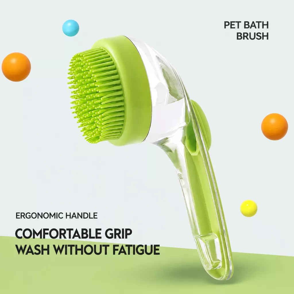 Pet Bath Brush for Dogs and Cats