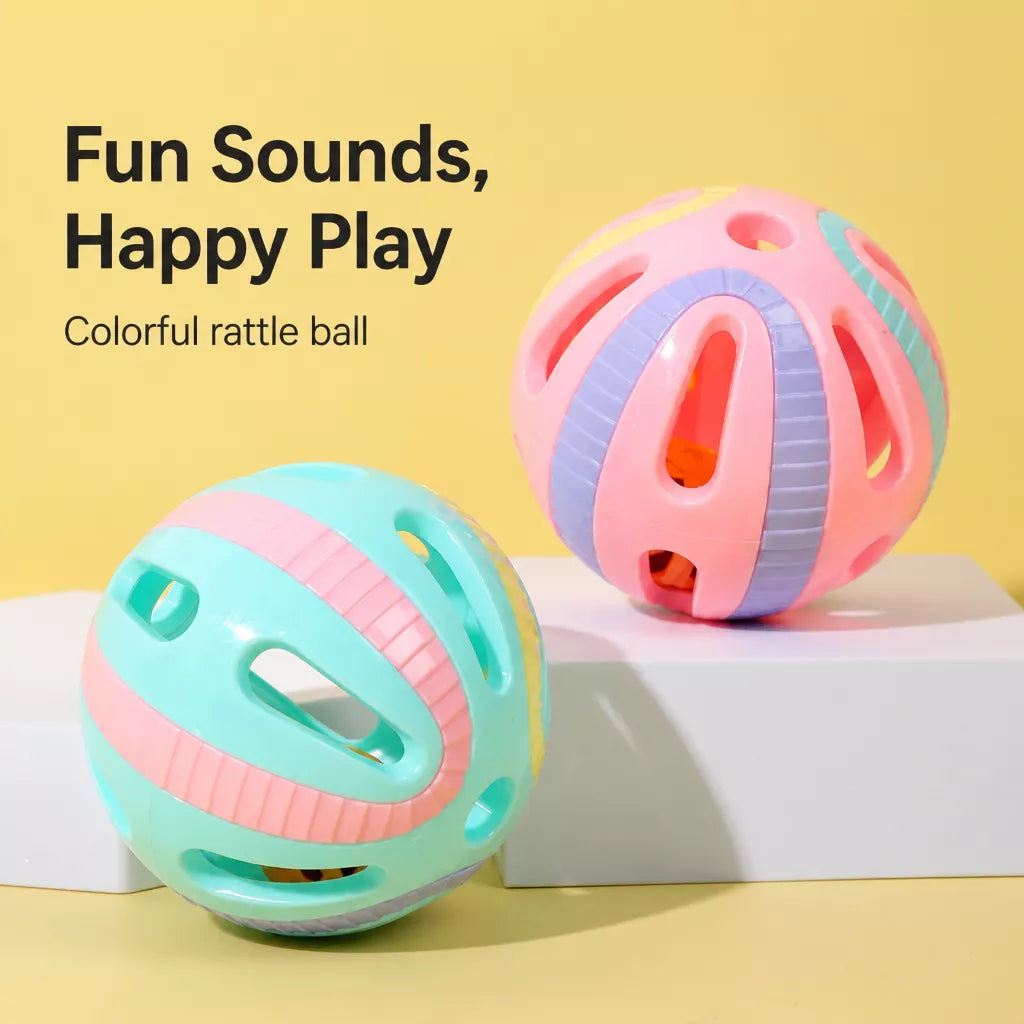 Silicone Cat Bell Ball Toy