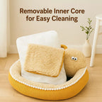 Corduroy Bolster Pet Bed — design and construction details
