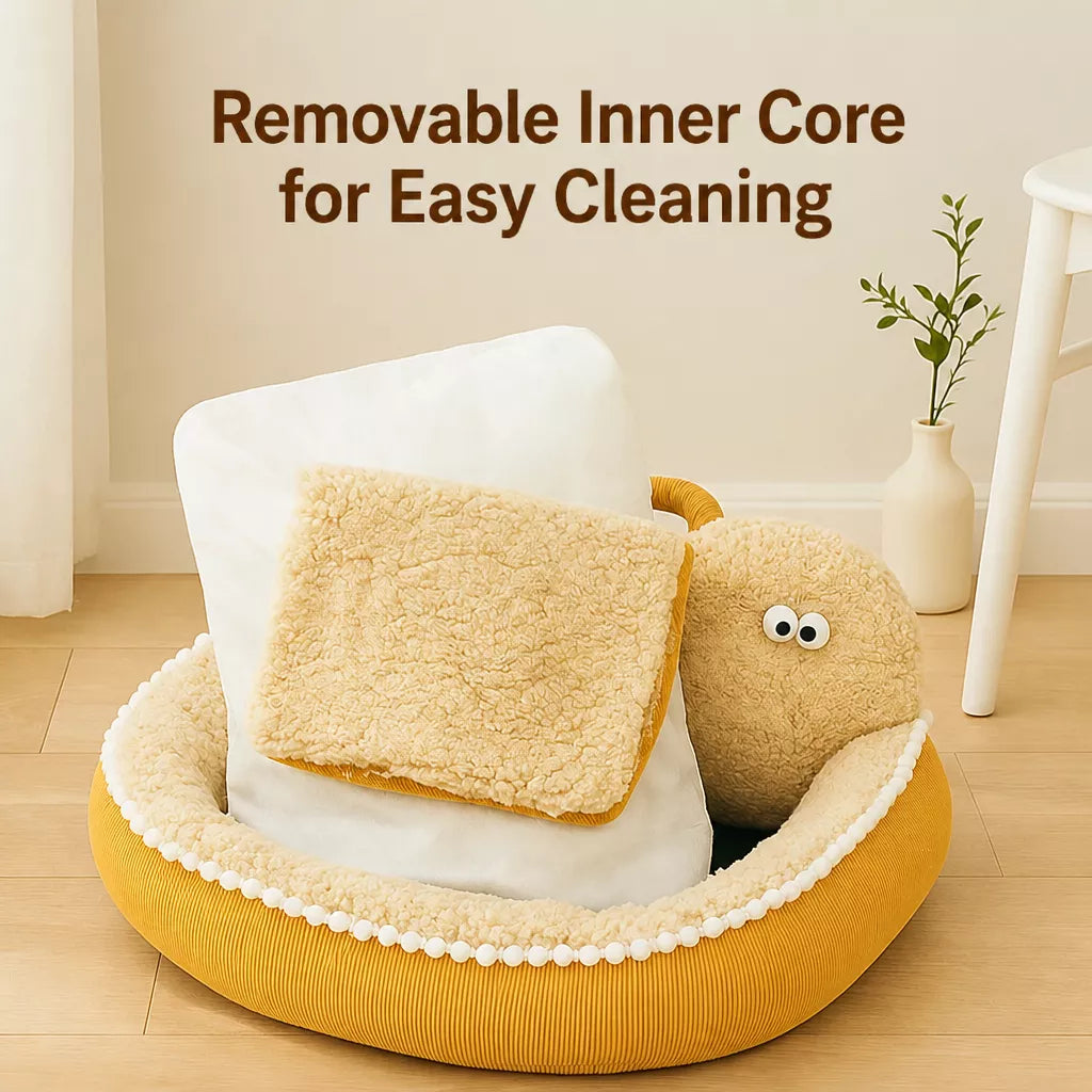 Corduroy Bolster Pet Bed — design and construction details