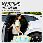 Striped Pet Car Bed — design and construction details
