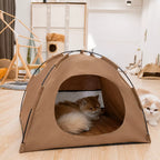 Portable Oxford Fabric Pet Tent Bed with Ventilation - product detail