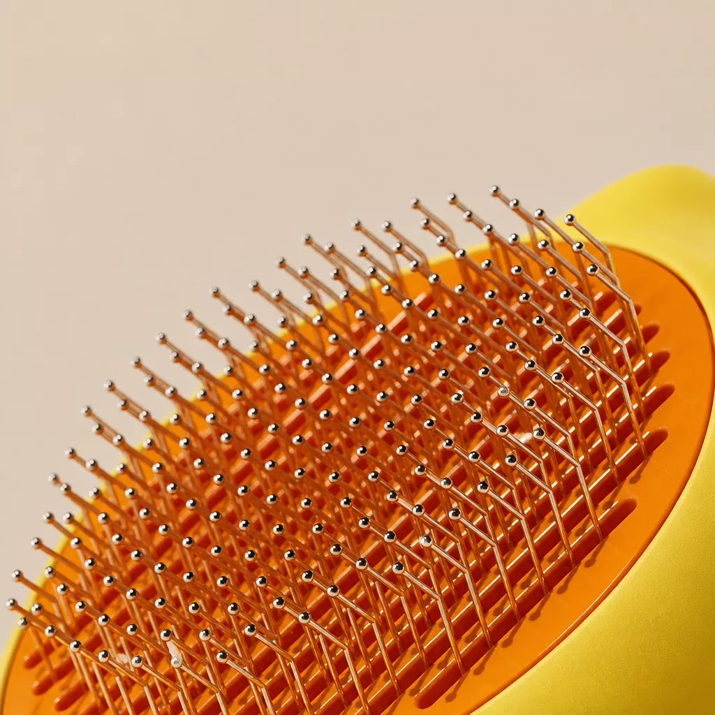 Long-Hair Pet Pin Brush for Cats and Dogs
