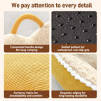 Corduroy Bolster Pet Bed — design and construction details