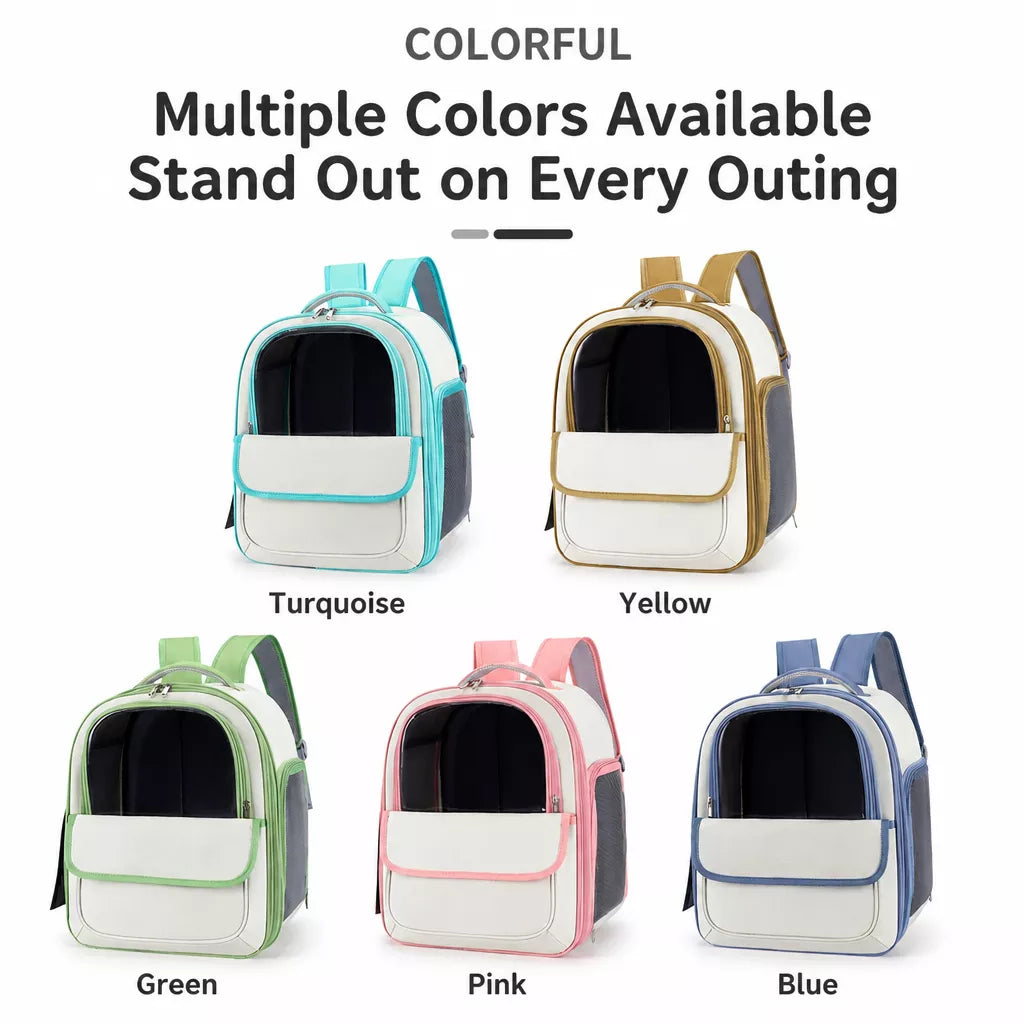 Mesh Cat Carrier Backpack — design and construction details