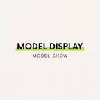 Striped pet car bed model display panel
