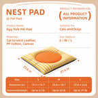 Pet Bed Mat for Dogs, Cats & Rabbits