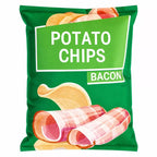 Plush Potato Chip Crinkle Toy for Dogs and Cats
