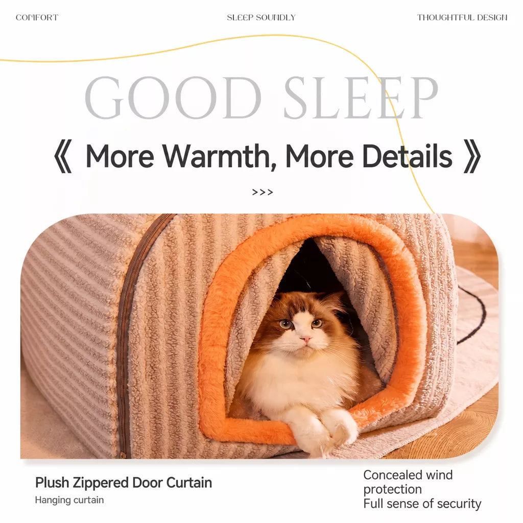 Enclosed Plush Pet House — design and construction details