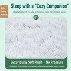 Giant Plush Bolster Dog Bed — design and construction details