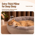 Oval Plush Bolster Pet Bed — design and construction details