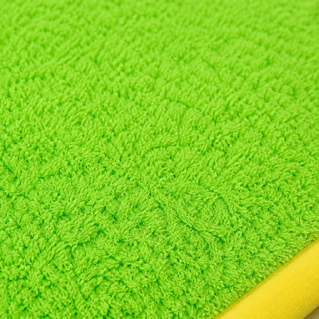 Color-Block Plush Pet Mat — design and construction details