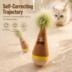 Self-Righting Foam Toy for Cats and Dogs