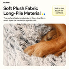 Giant Plush Bolster Dog Bed — design and construction details