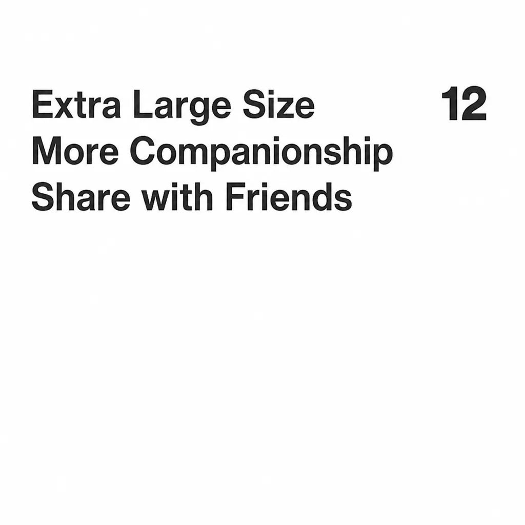 Pet sofa size-option information panel