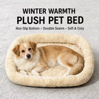 Quilted Plush Pet Bed — design and construction details