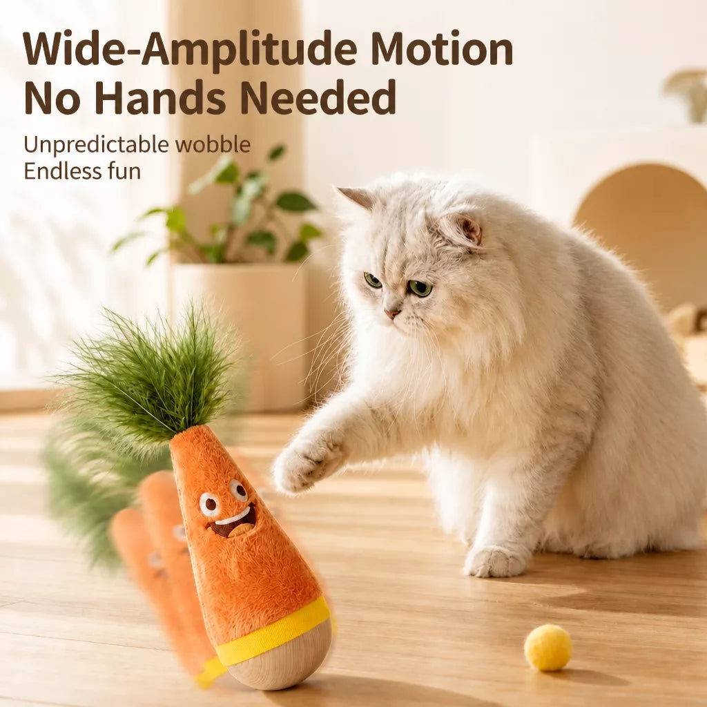 Self-Righting Foam Toy for Cats and Dogs