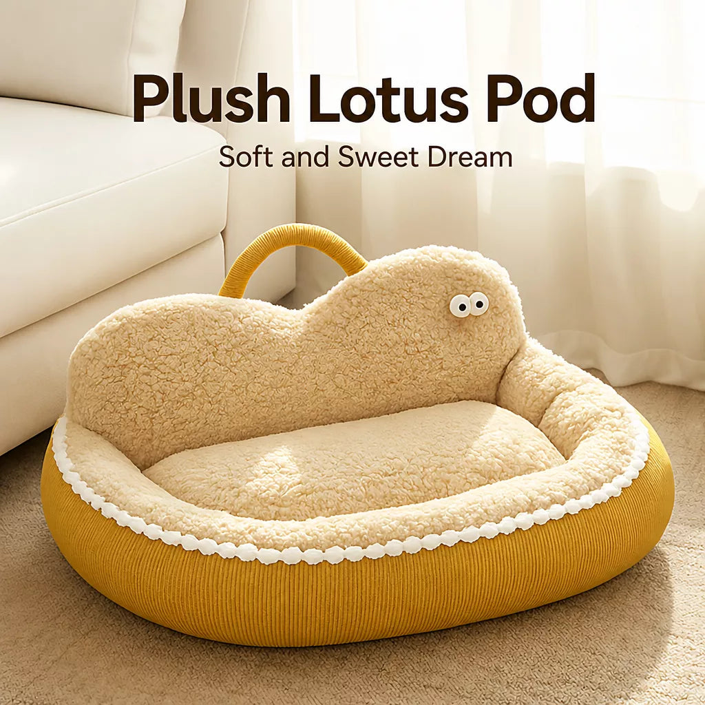 Corduroy Bolster Pet Bed — design and construction details