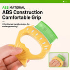 Shell Pet Grooming Comb — design and construction details