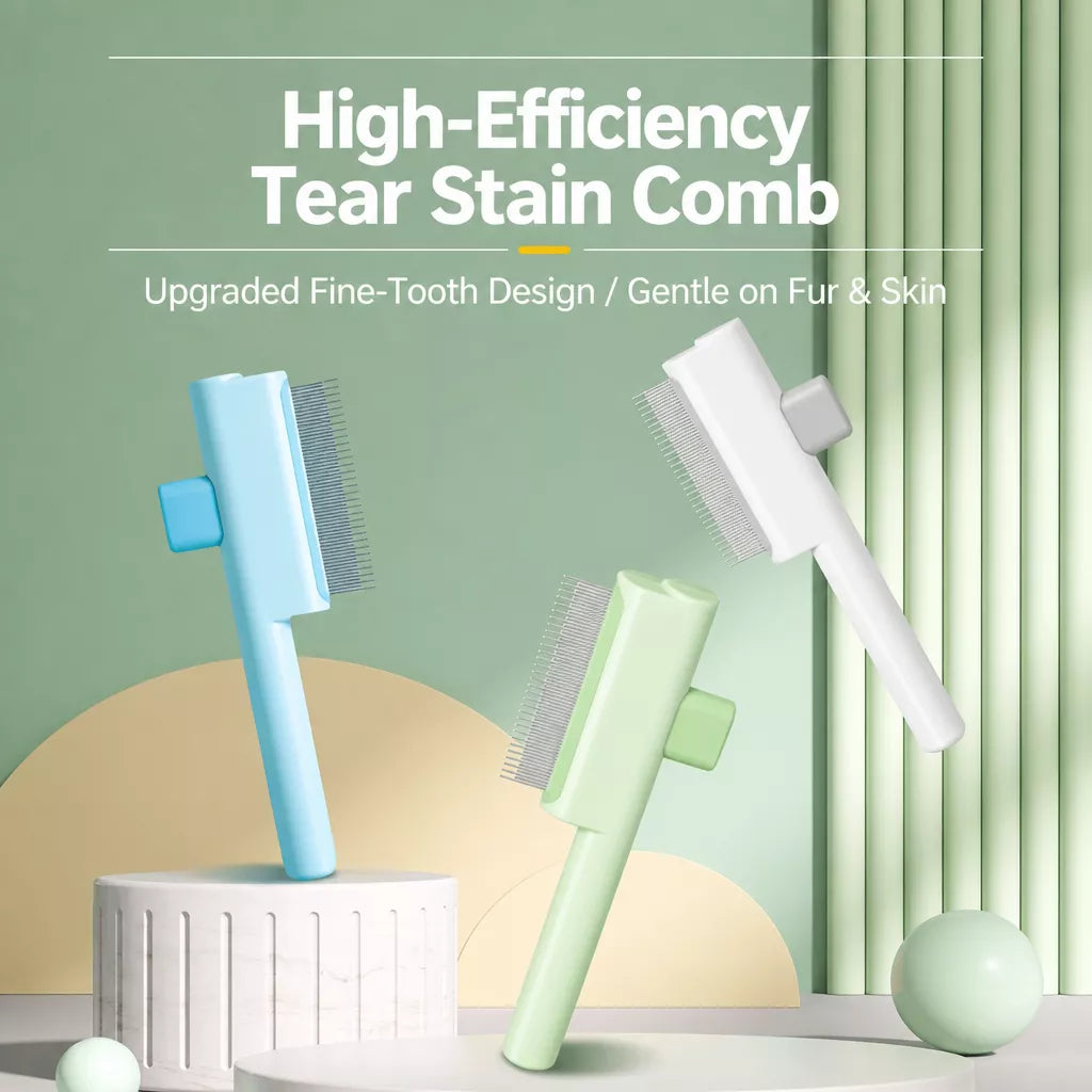 Self-Cleaning Pet Grooming Comb for Cats and Dogs