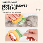 Shell Pet Grooming Comb — design and construction details